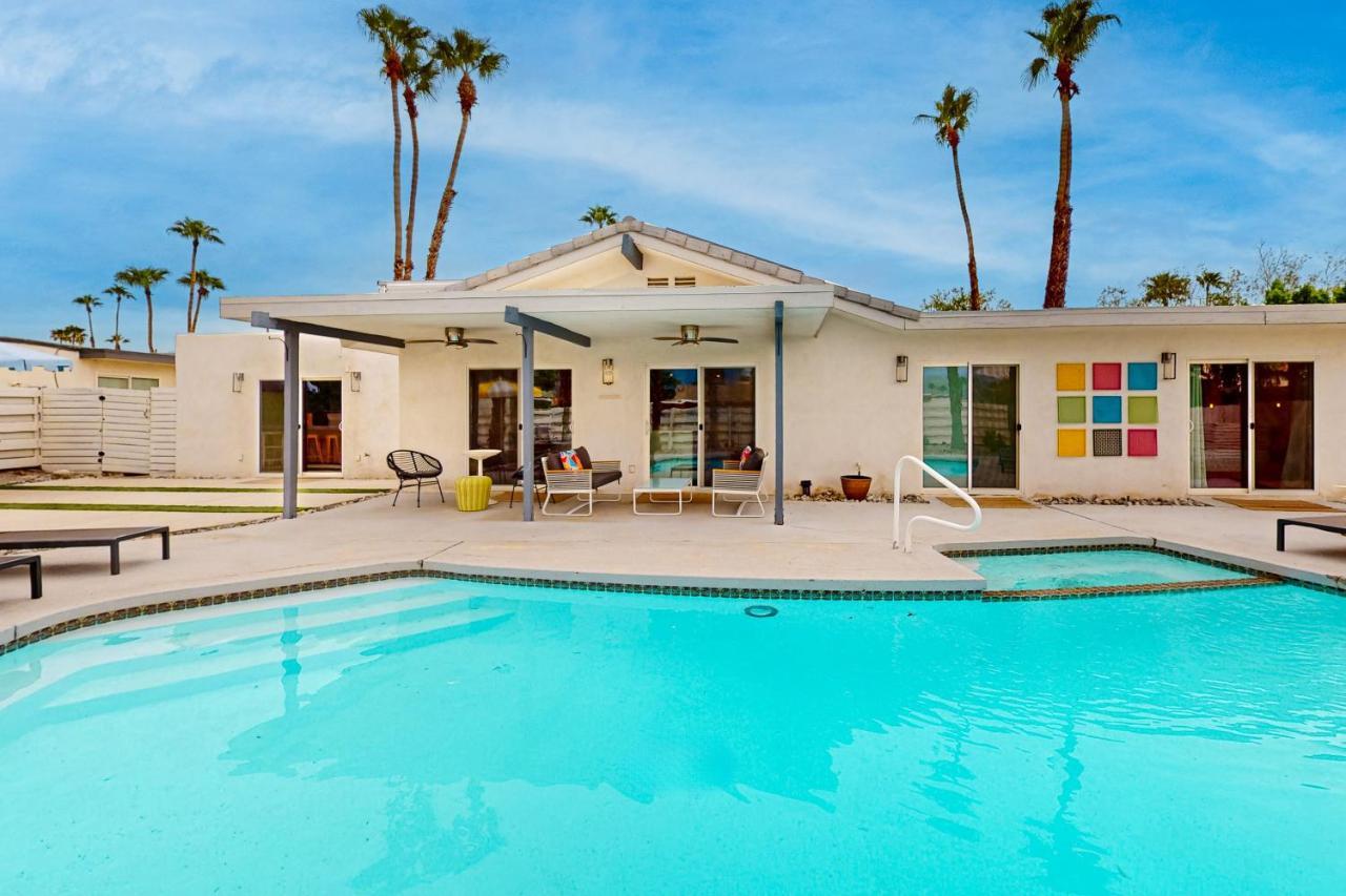 팜 스프링스 Twelve Palms Permit #67924 빌라 외부 사진